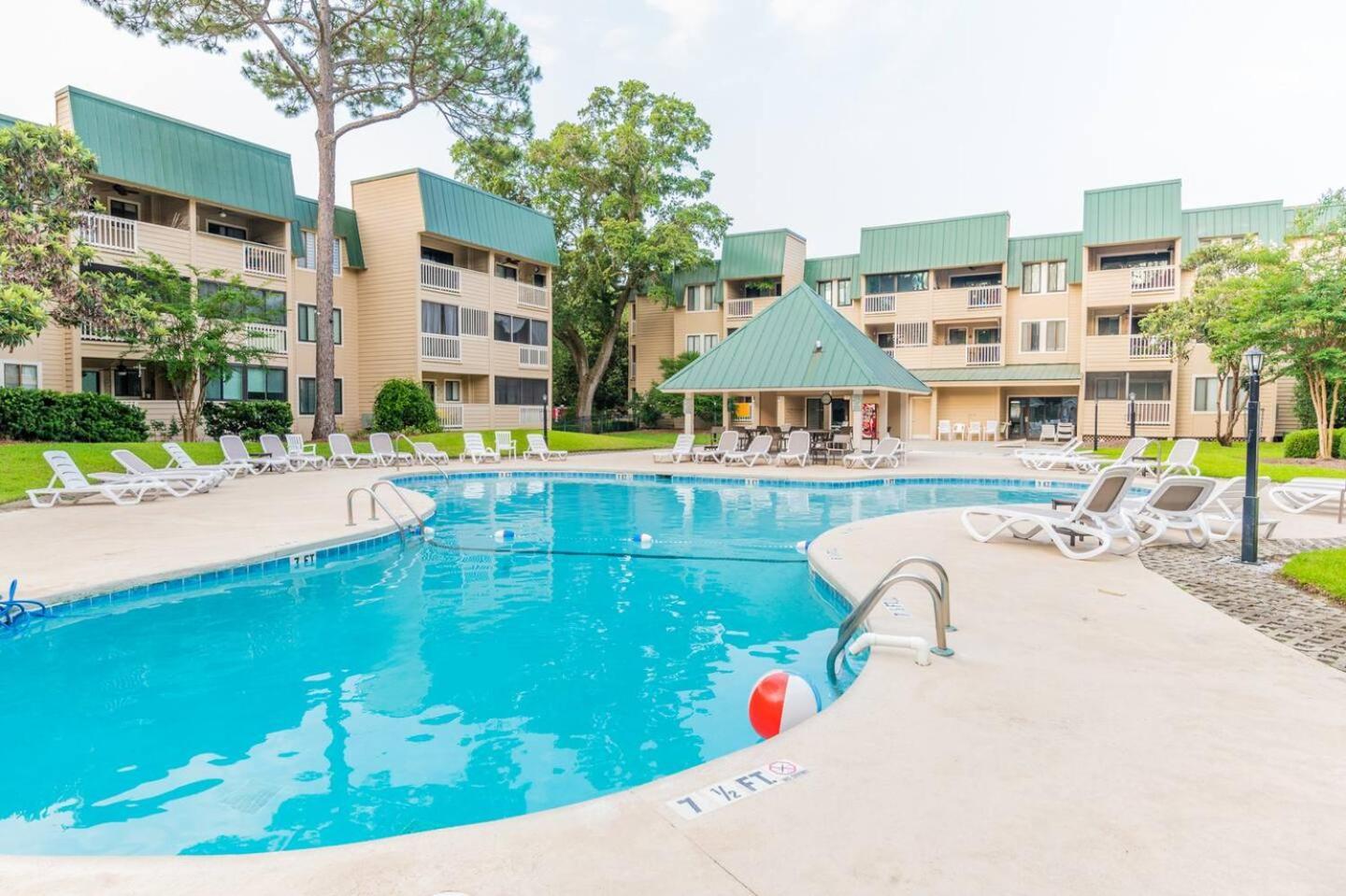 Coastal Luxe Villa By The Beach Pulau Hilton Head Luaran gambar